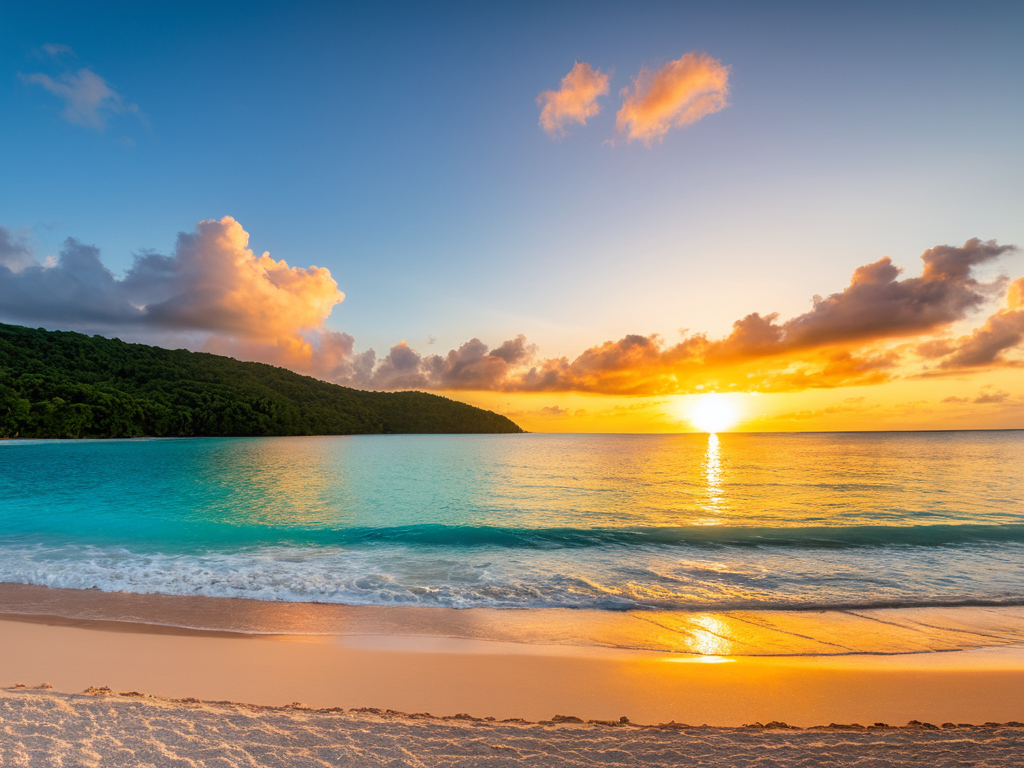Featured image for blog post: Magen's Bay Beach: The Ultimate Sunset Experience in St. ...