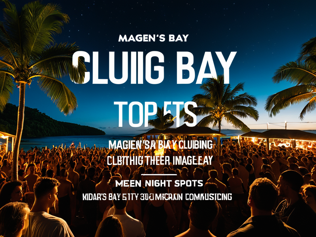 Featured image for blog post: Magen's Bay Clubbing: Top 5 Spots for a Wild Night