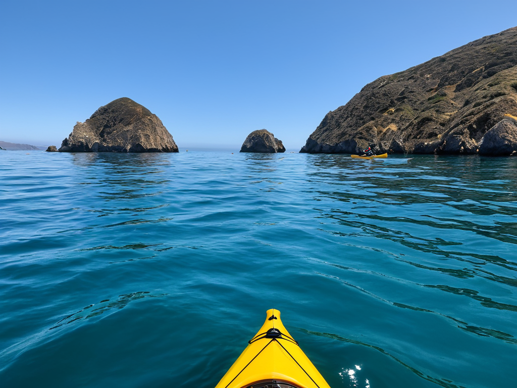 Featured image for blog post: Paddle through Paradise: Channel Islands Kayaking with CIAC