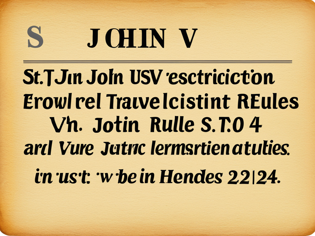 Featured image for blog post: St. John USVI Travel Restrictions 2024: Entry Rules & Qua...